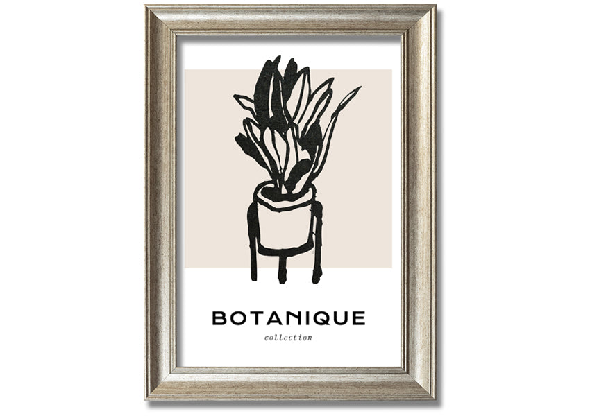 Elegant Botanique Flower Vase in multiple frame colors, handmade in the UK, ready to hang.