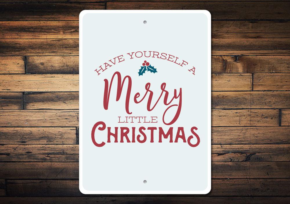 A beautifully designed Christmas Song Sign made of aluminum, featuring festive colors and a charming holiday theme, perfect for seasonal decor.