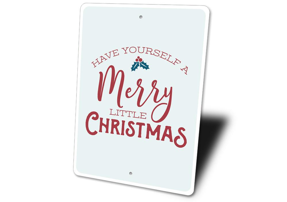 A beautifully designed Christmas Song Sign made of aluminum, featuring festive colors and a charming holiday theme, perfect for seasonal decor.