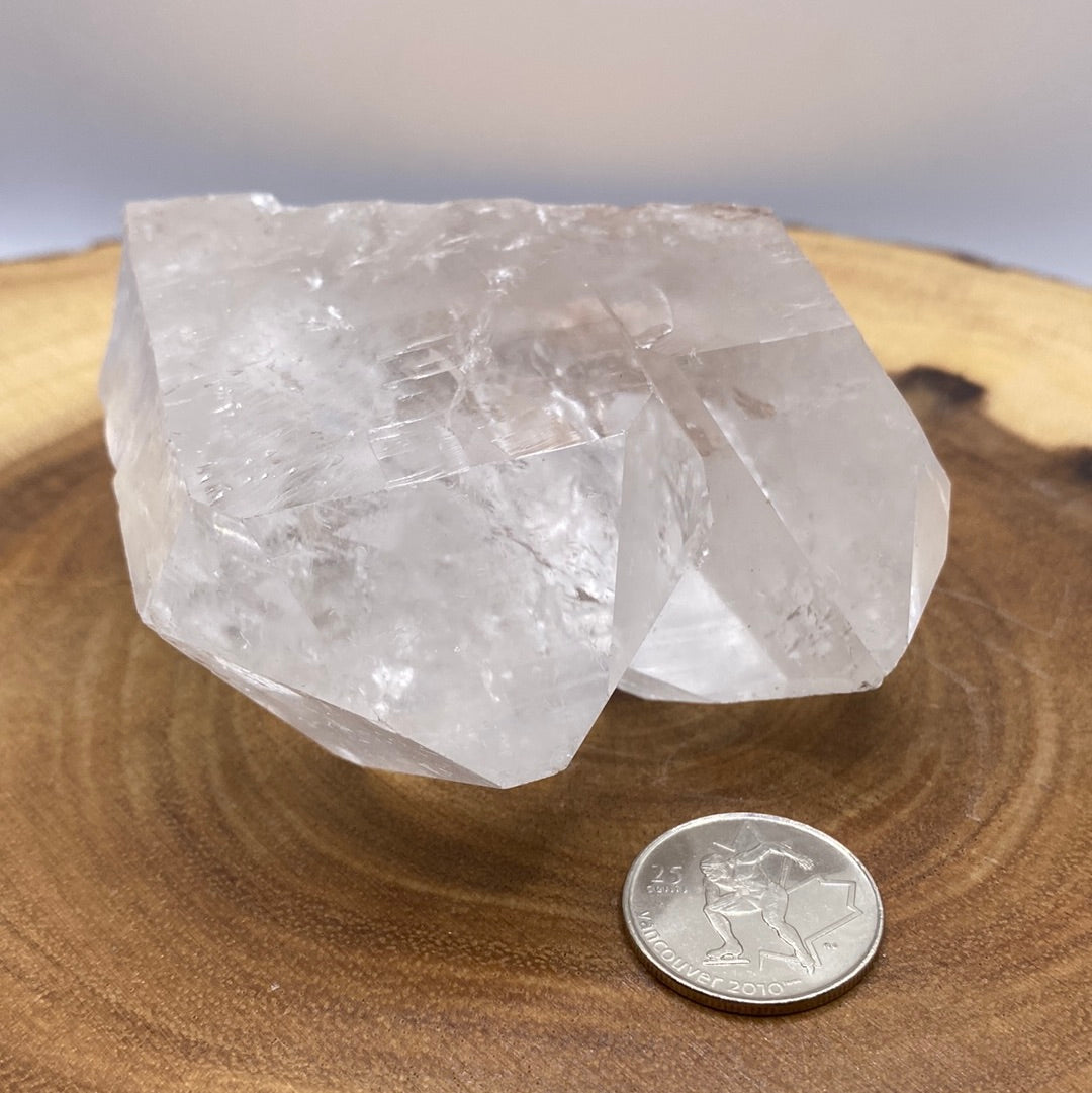 A beautiful arrangement of Clear Quartz Clusters showcasing their natural formations and sparkling clarity.