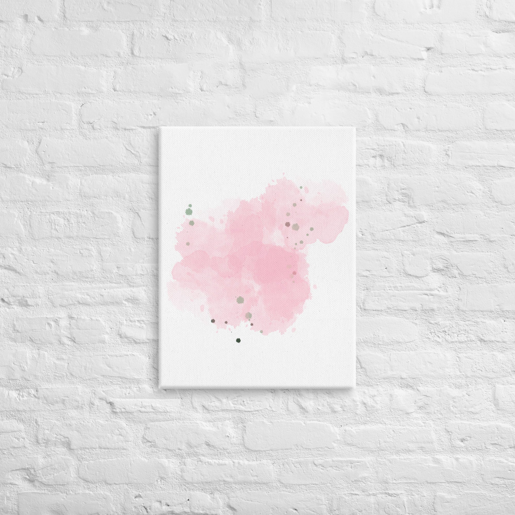 Vibrant Cotton Candy Dreams Canvas print showcasing pastel colors and a dreamy design, hand-stretched over solid wood bars.