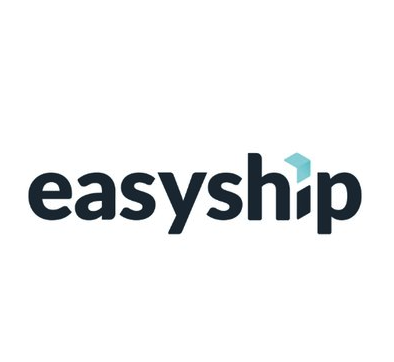 Easyship Shipping Protection logo with a secure package symbol, representing shipment safety.