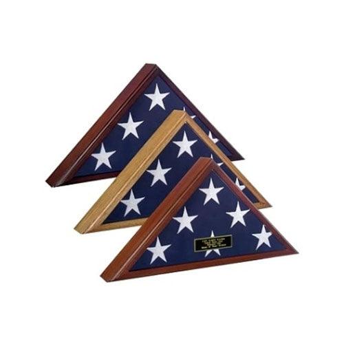 Capitol Hill Flag Display Case for 5x8 flag, showcasing its elegant design and quality finishes.