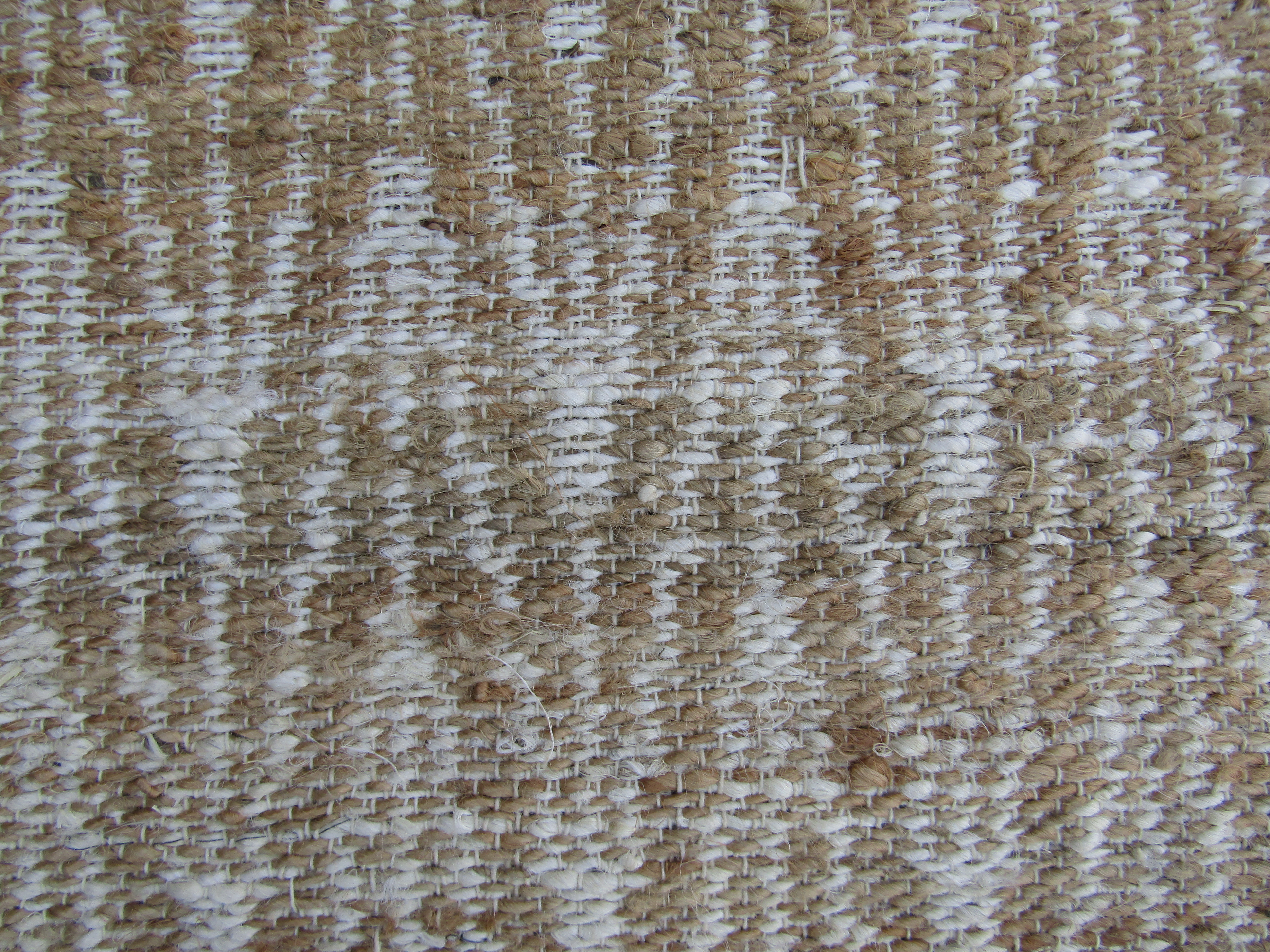 Close-up of textured woven fabric.