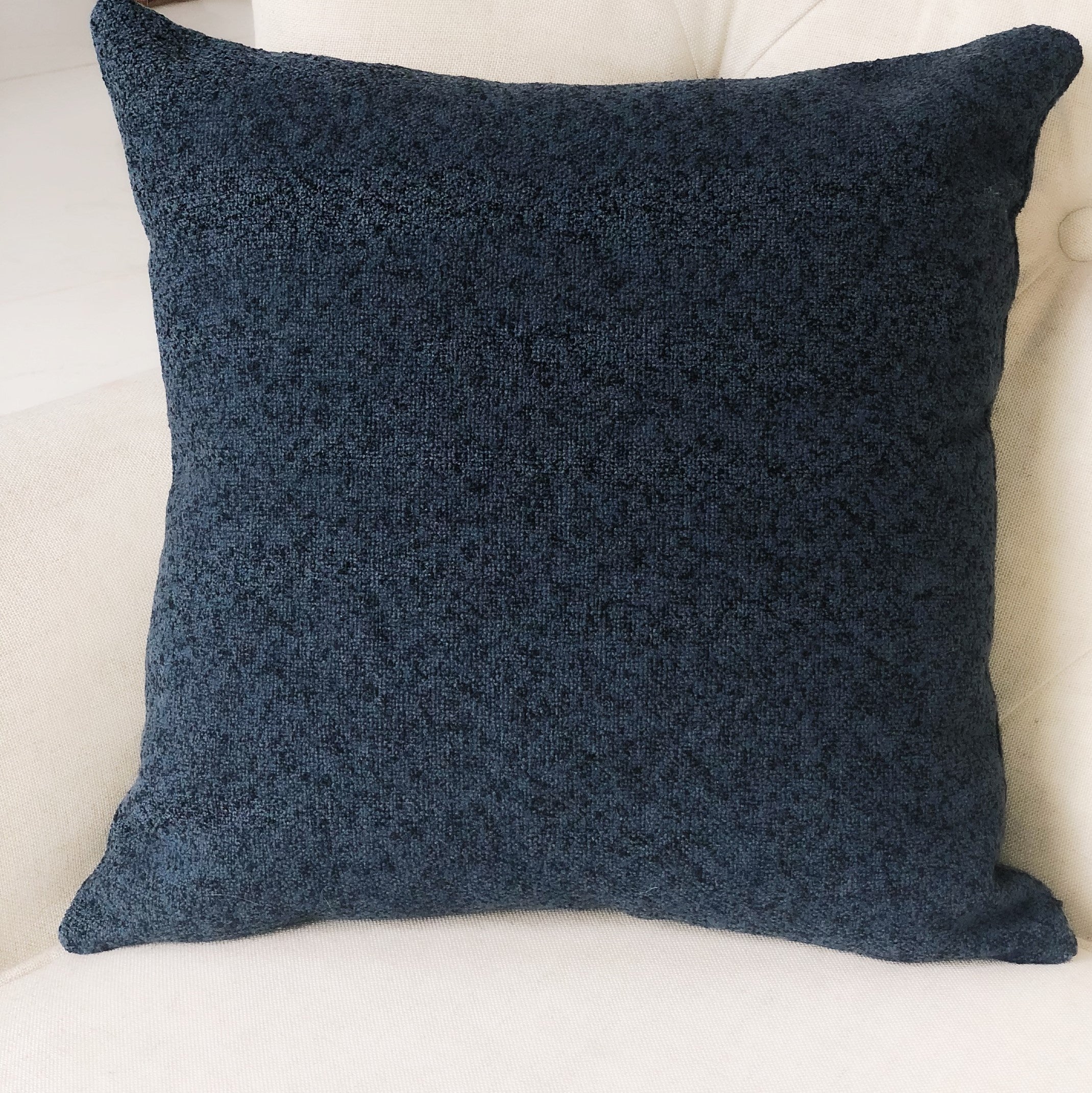 Gray Dove Luxury Throw Pillow featuring elegant gray tones and a double-sided design, handmade in the USA.