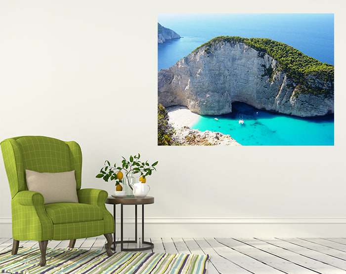 A vibrant collection of removable wall decals showcasing various designs and colors, perfect for home decoration.