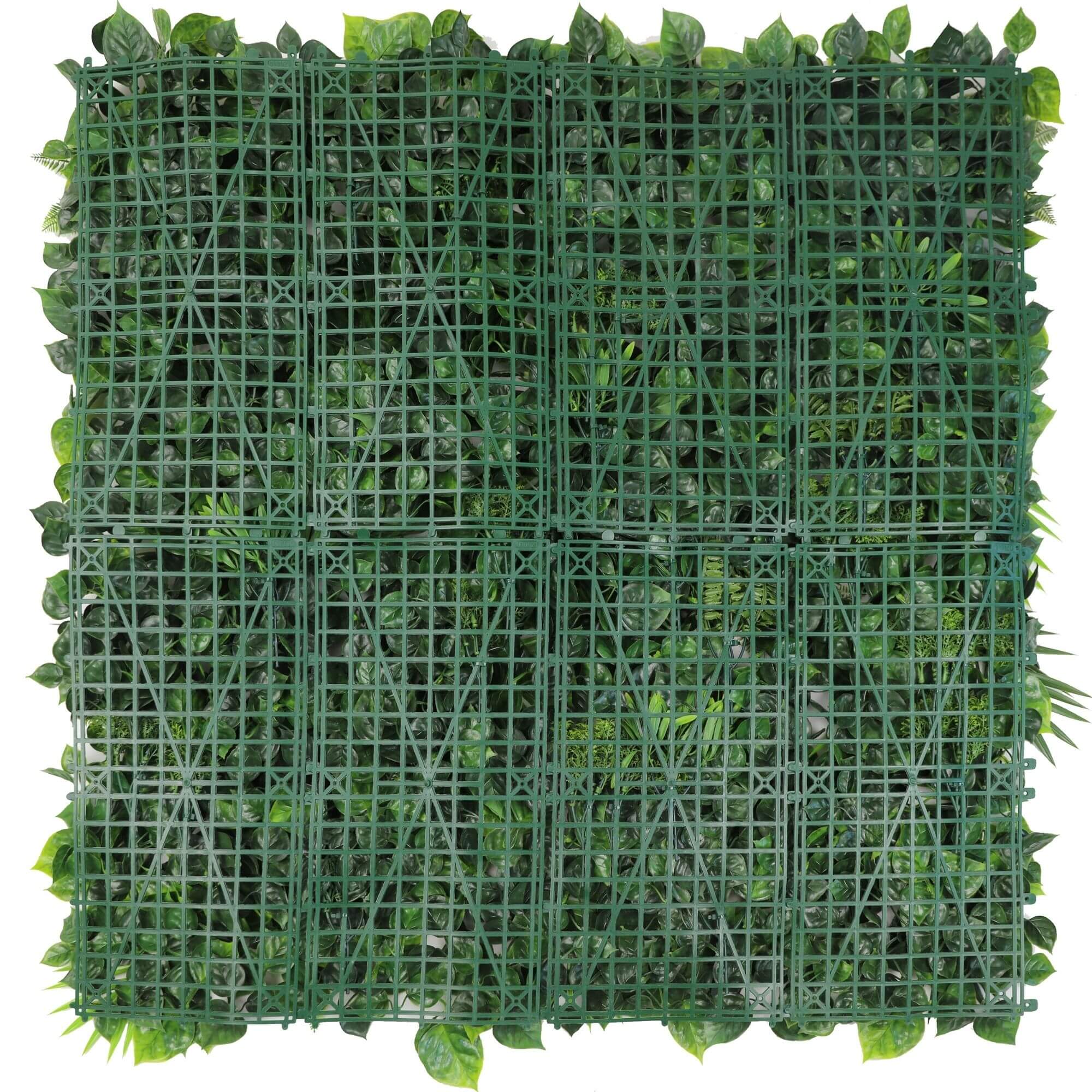 Luxury Hawaiian Sunrise Vertical Garden featuring lush ferns and vibrant flowers, designed for indoor and outdoor use.