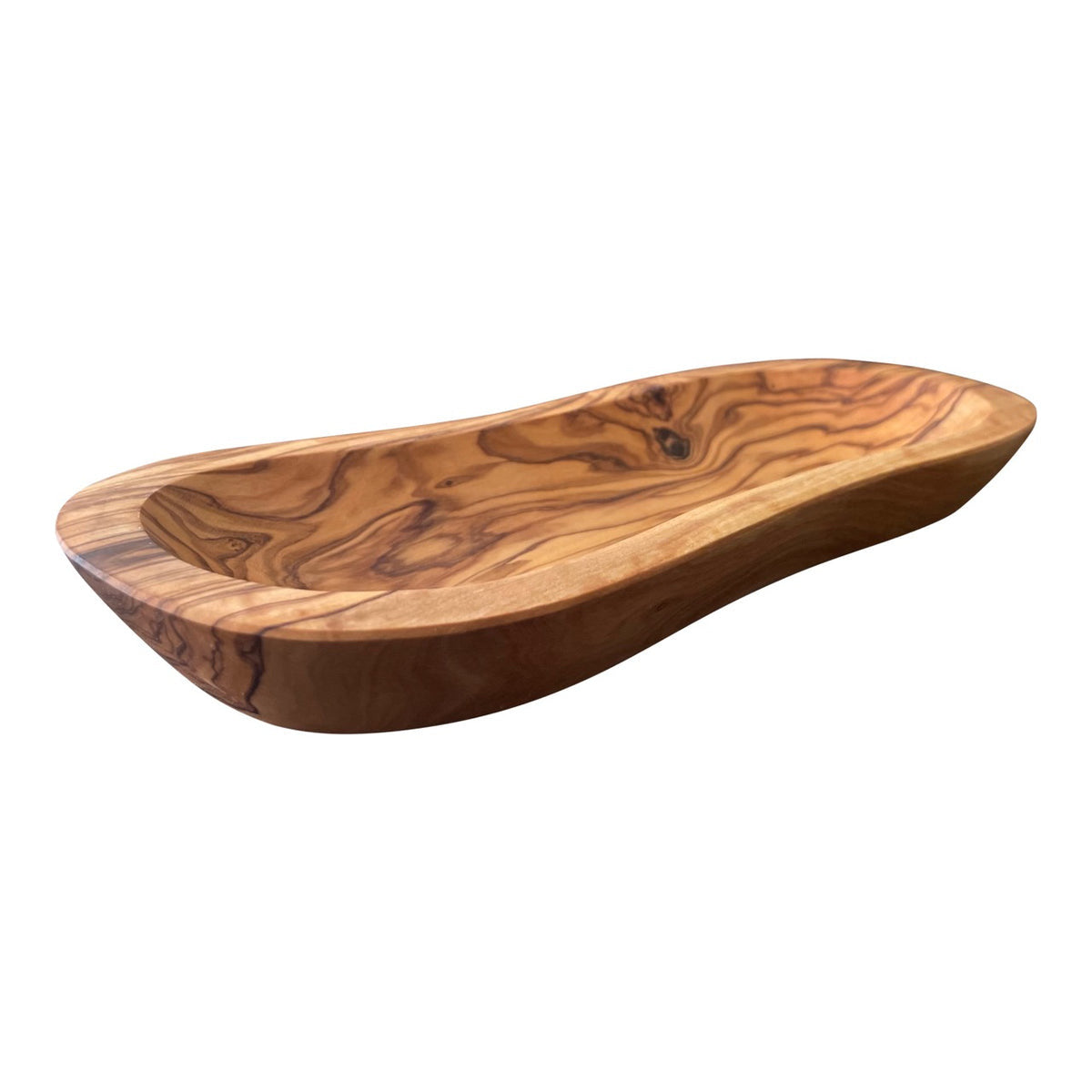 Mediterranean Olive Wood Collection featuring a mortar and pestle, multi-purpose bowl, and cutting board, showcasing beautiful grain patterns.