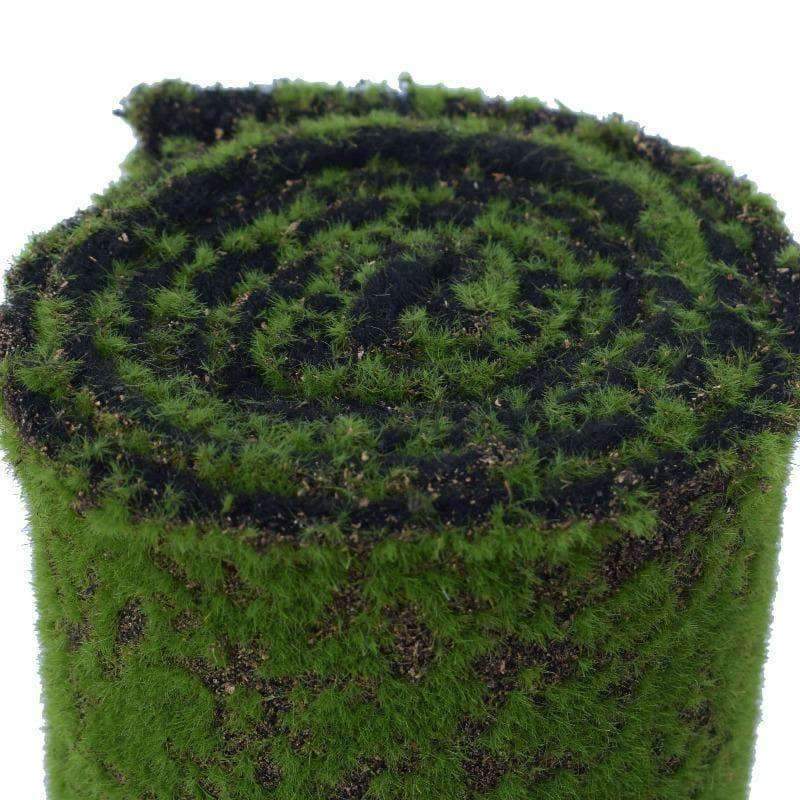 Moss Artificial Vertical Garden Wall Covering, 200cm x 50cm, showcasing realistic green and brown tufts for a lush, natural appearance.