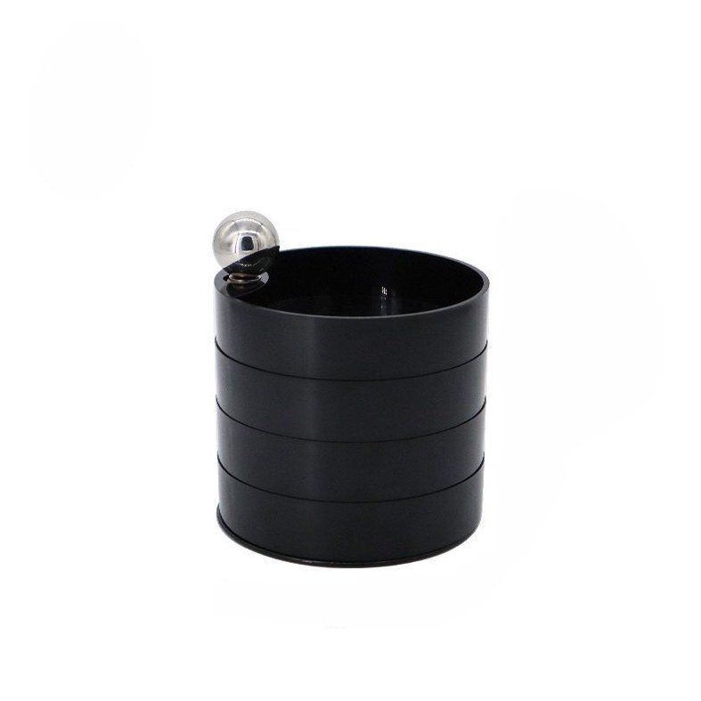 Nordic Style Revolving Accessories Storage Box with multiple compartments and a sleek design, perfect for organizing jewelry and enhancing home decor.