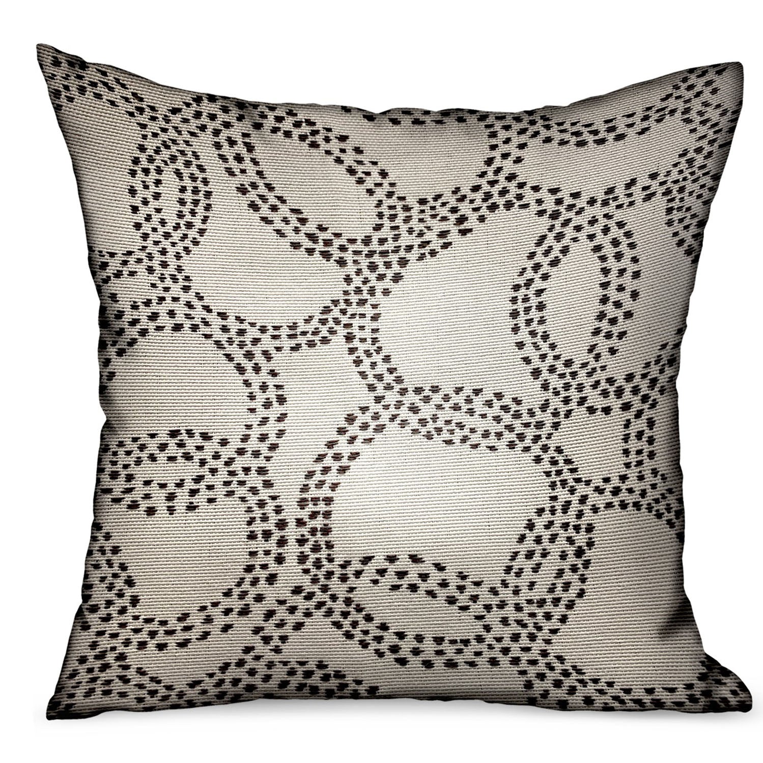 Orbit Rain Charcoal Scales Luxury Throw Pillow showcasing a unique scales pattern in charcoal color, perfect for indoor and outdoor use.