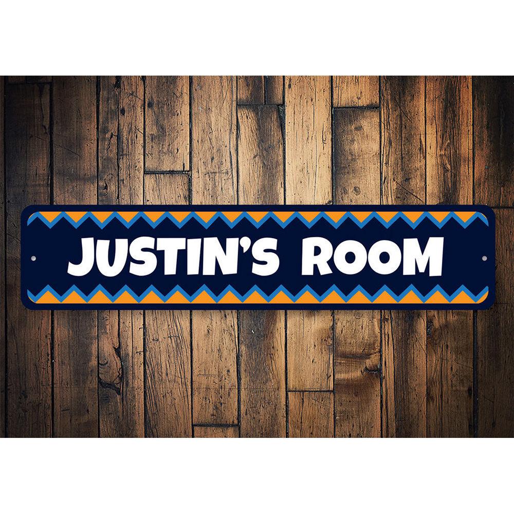 Customizable aluminum Pattern Sign featuring unique designs for home decor, perfect for kids' rooms and personalized gifts.