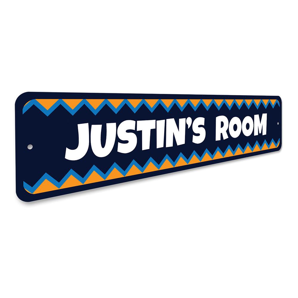 Customizable aluminum Pattern Sign featuring unique designs for home decor, perfect for kids' rooms and personalized gifts.