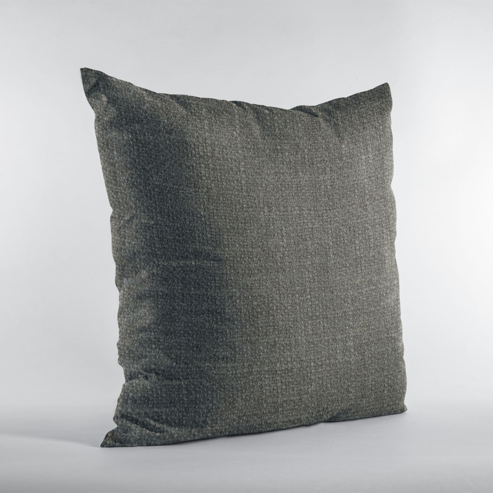 Plutus Mascara Wall Textured Solid Luxury Throw Pillow showcasing its elegant design and rich color.