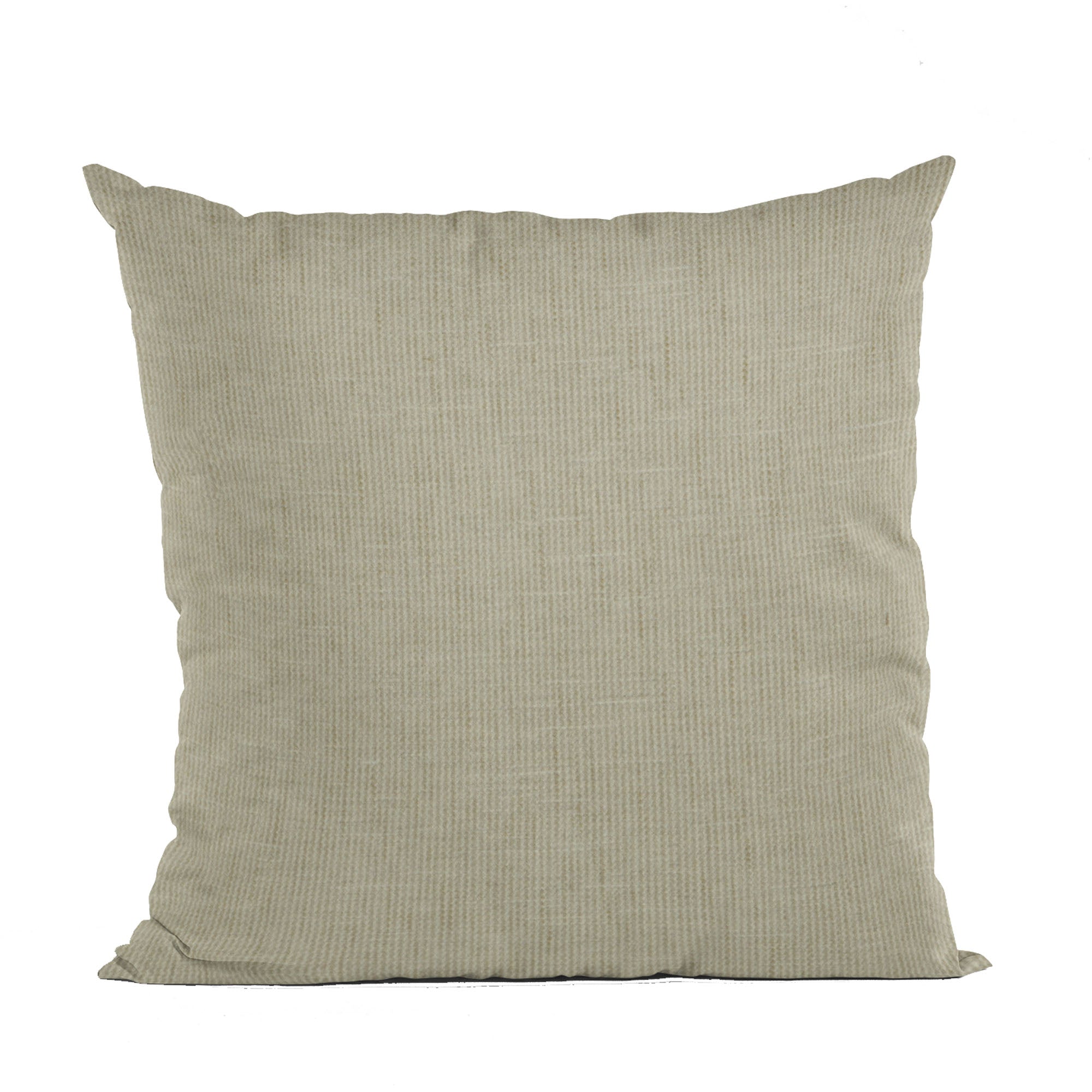 Plutus Stonewash Waffle Textured Solid throw pillow showcasing a luxurious waffle texture in a stonewash color, featuring an invisible zipper and professional stitching.