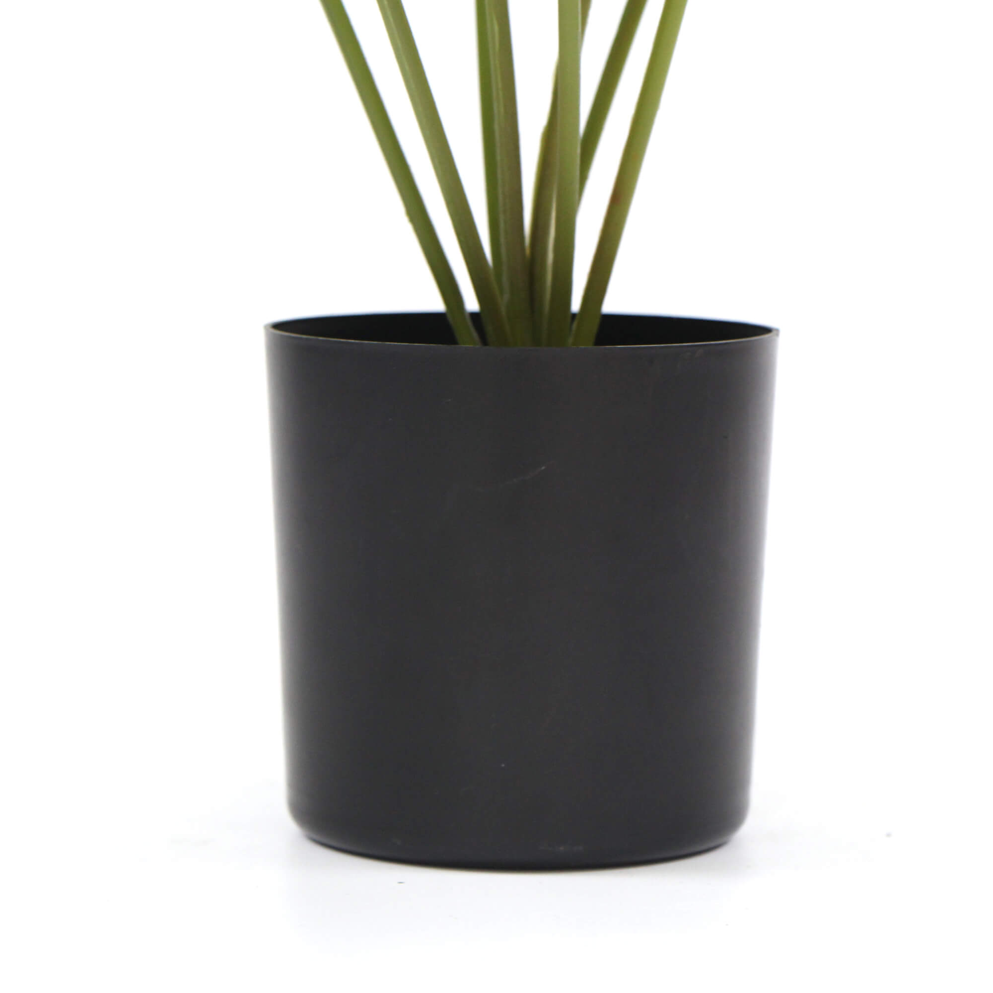 Potted Artificial Split Philodendron Plant with realistic leaves in a stylish white pot, measuring 40cm tall.