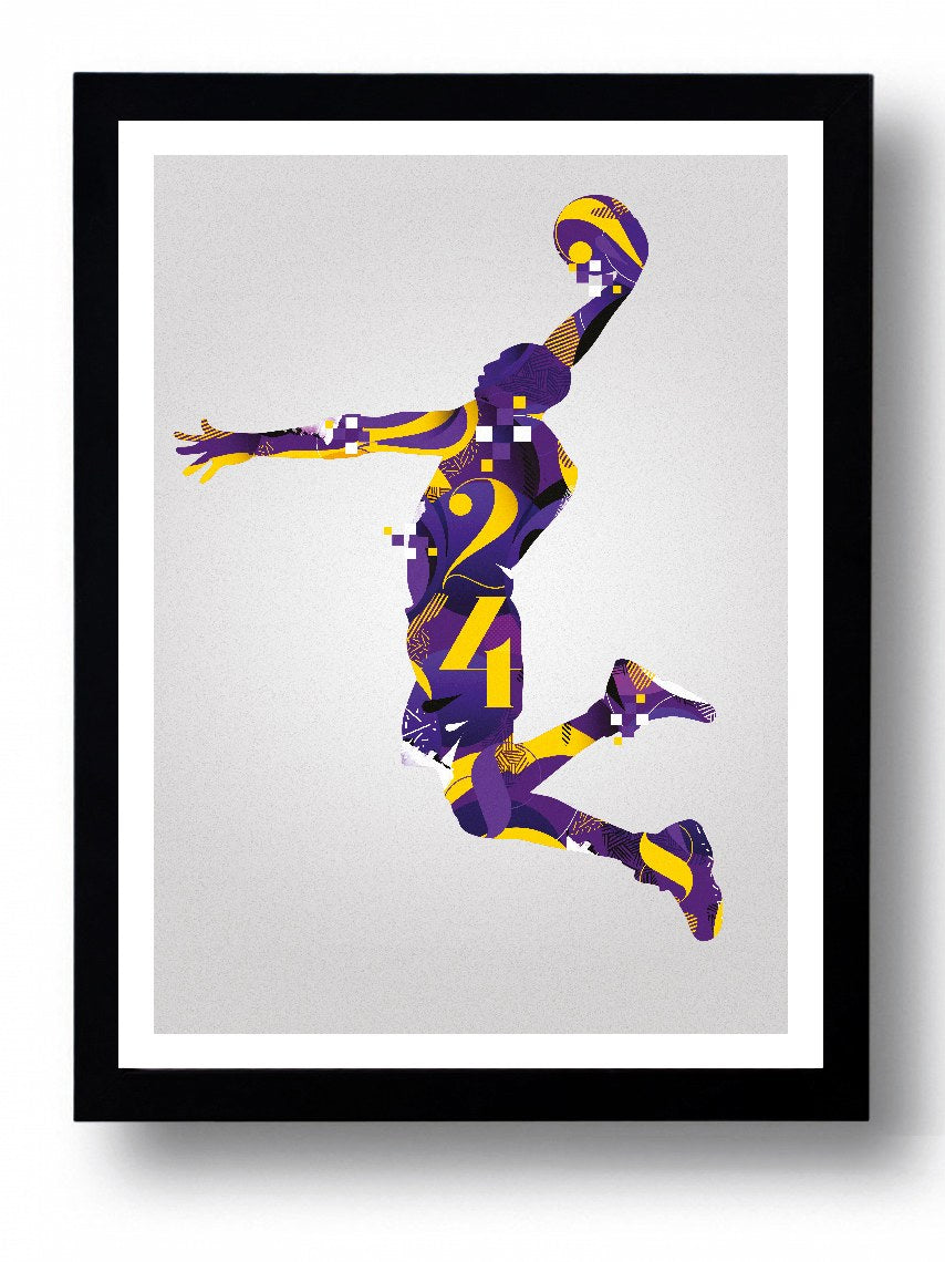 Print Mamba by PTITECAO, a limited edition artwork on fine art paper, showcasing vibrant colors and intricate details.