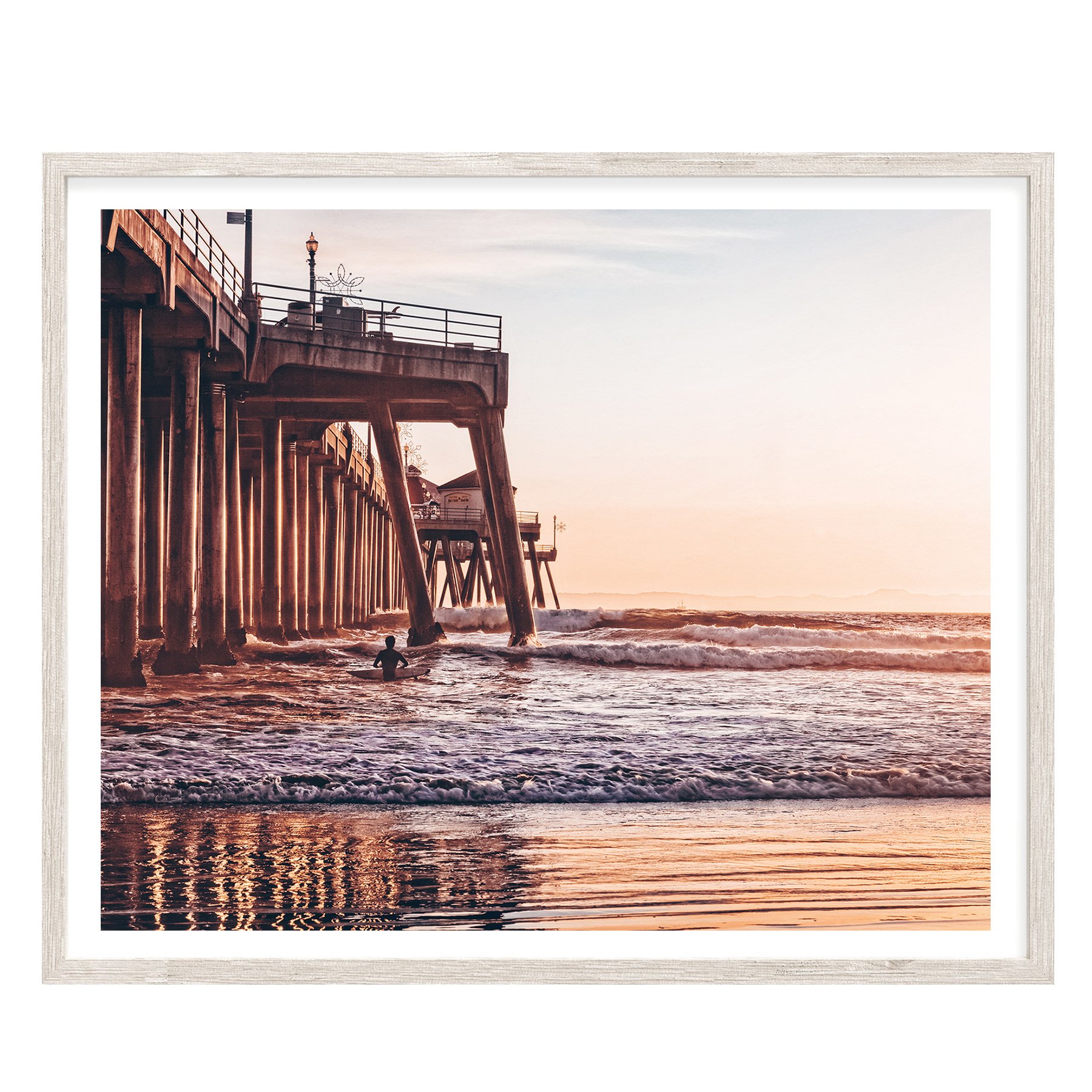 SURF STATION unframed fine art photography print showcasing vibrant coastal scenery.