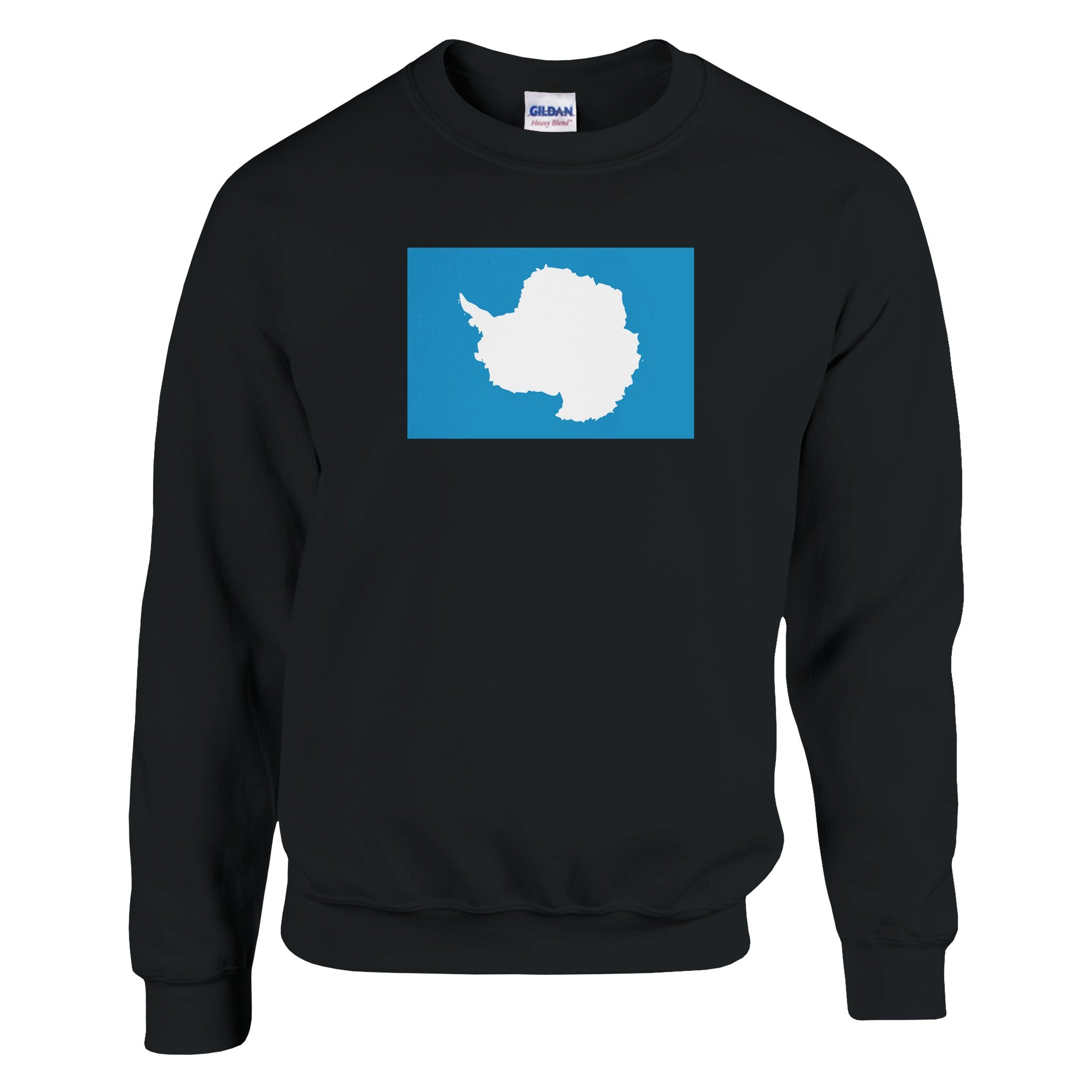 Sweat-shirt Drapeau de l'Antarctique en coton et polyester, avec une coupe classique et des détails de couture soignés.