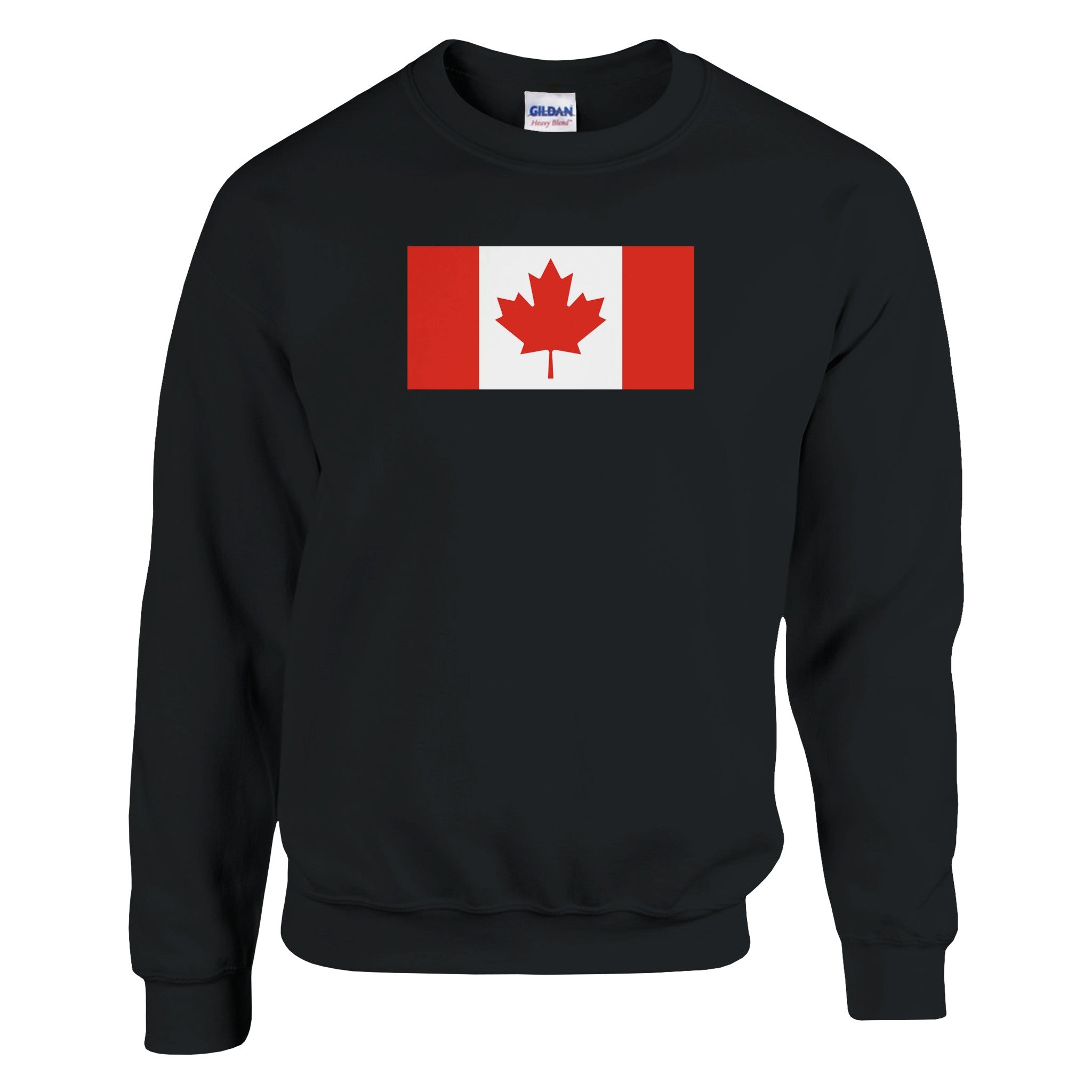 Sweat-shirt Drapeau du Canada en coton et polyester, avec une coupe classique et des détails de couture renforcés.