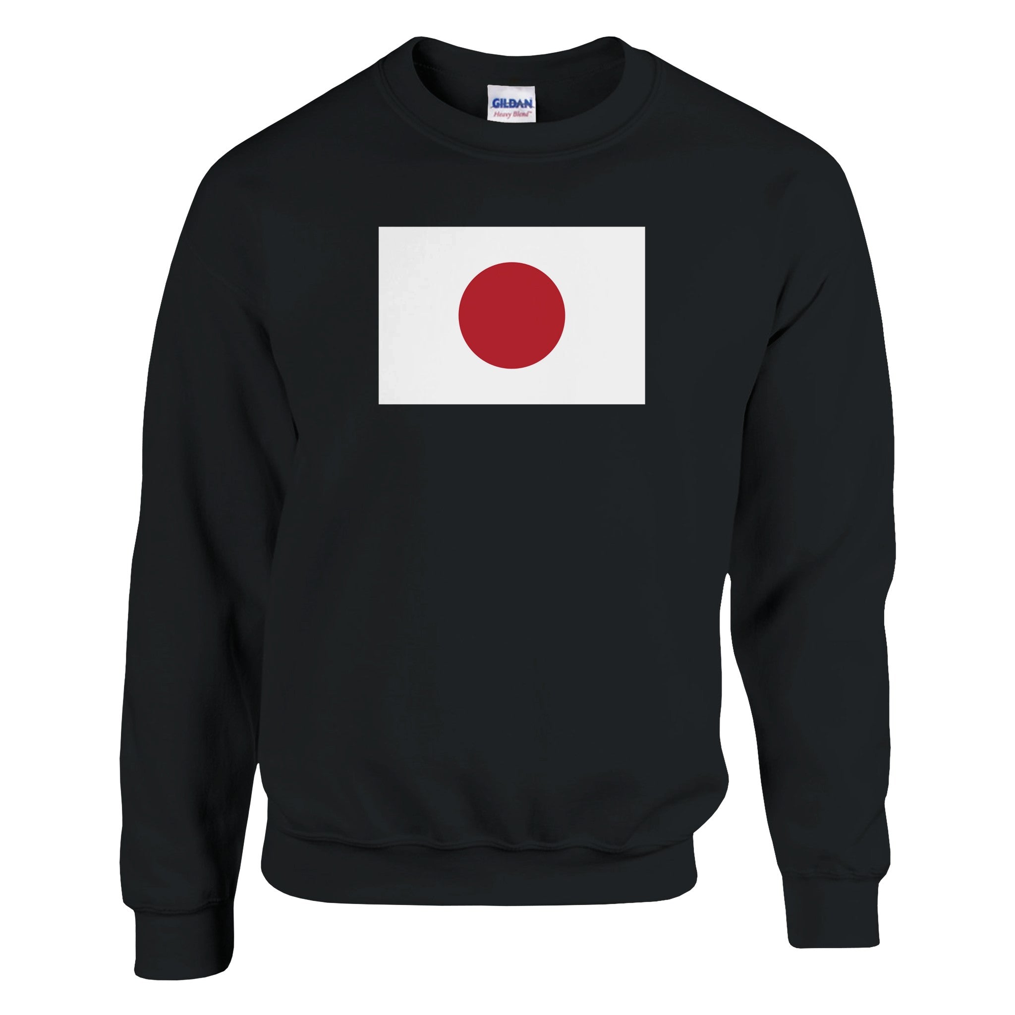 Sweat-shirt Drapeau du Japon en coton et polyester, avec une coupe classique et des détails de couture soignés.