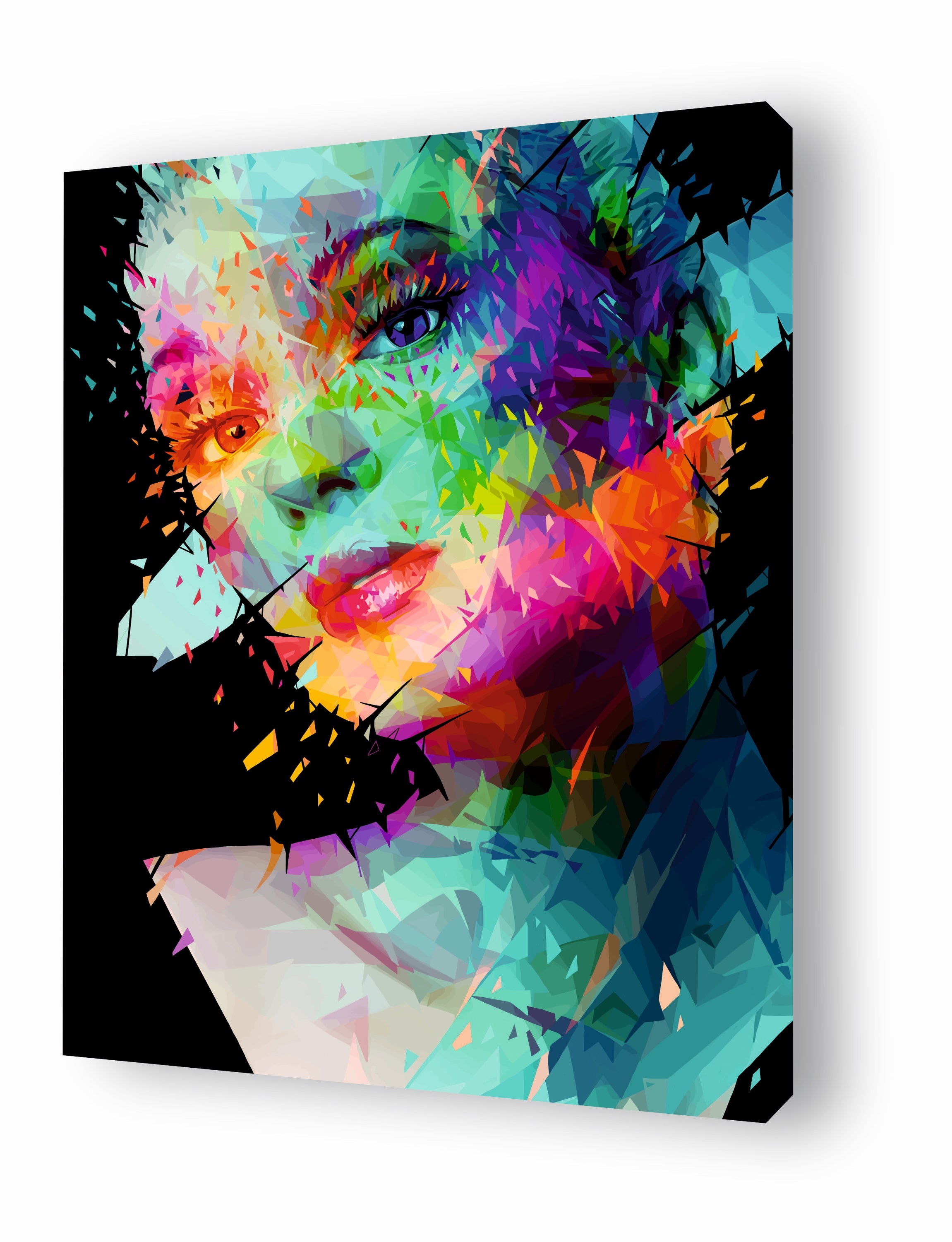 Tableau PAINT by Alessandro Pautasso, showcasing vibrant vector art and mixed media techniques.