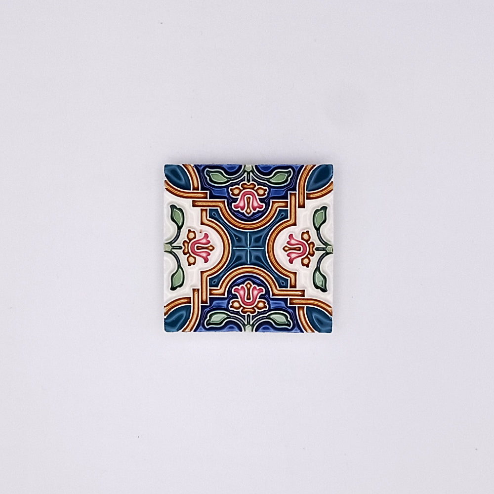 Traditional Ceramic Small Tile featuring intricate designs, perfect for home decor.