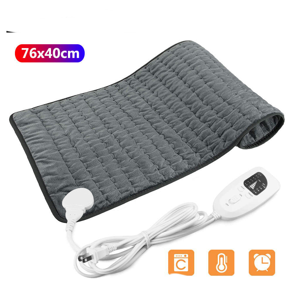 Electric blanket designed for human body physiotherapy, featuring soft crystal fabric and adjustable temperature settings.