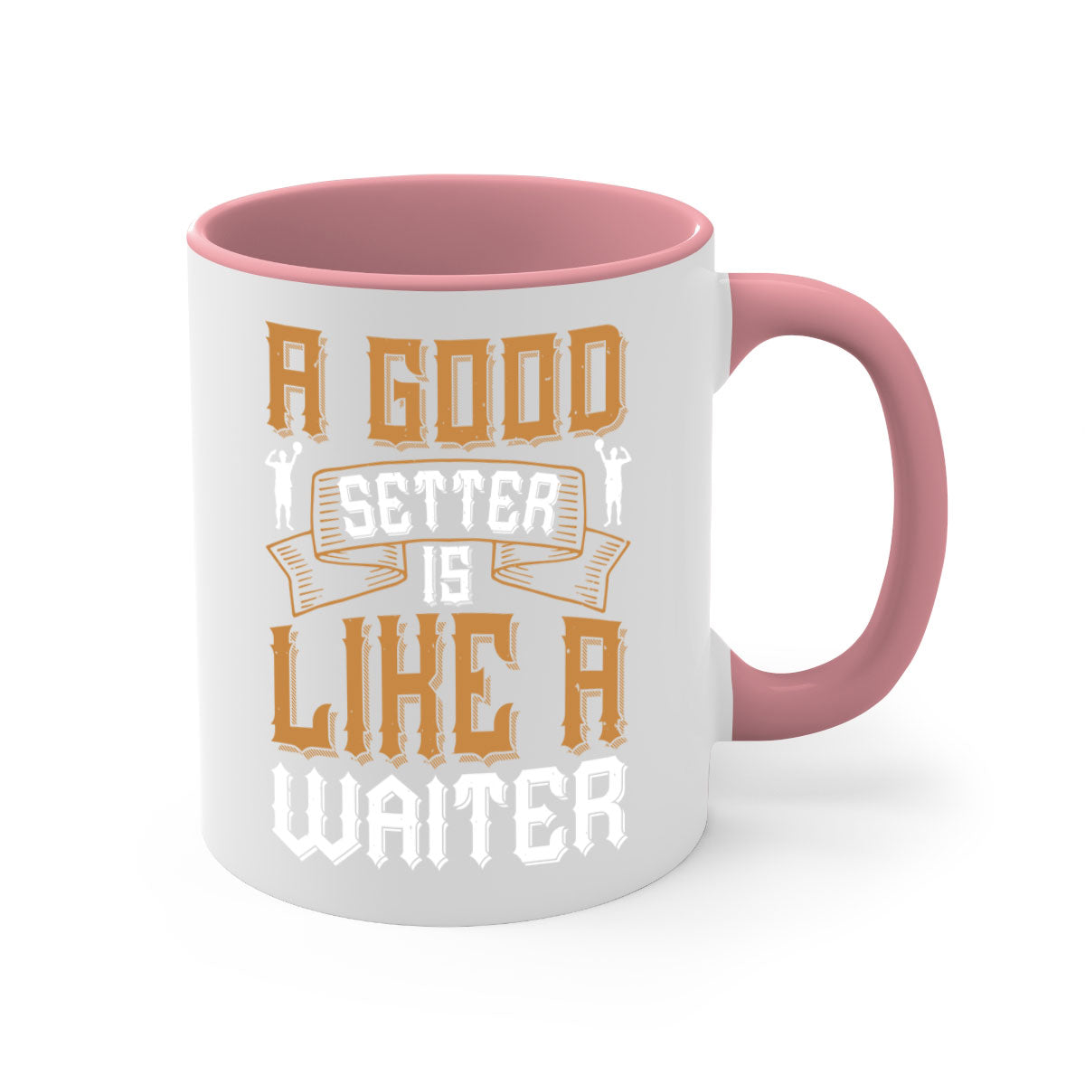 A stylish two-tone ceramic mug with a colored handle and glossy finish, perfect for coffee and tea lovers.