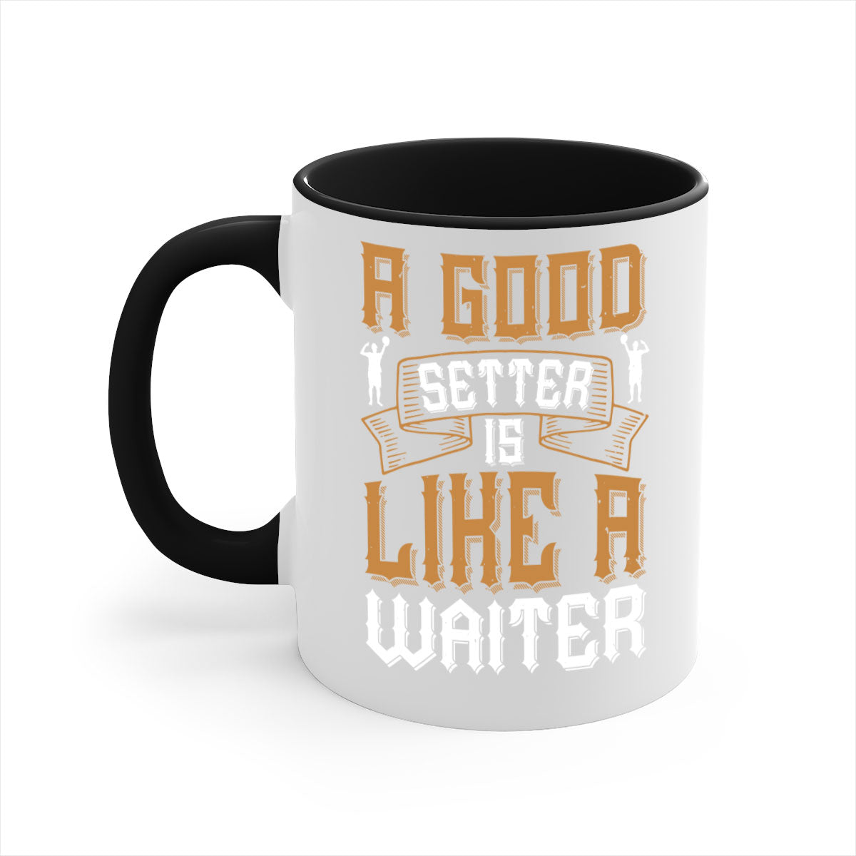 A stylish two-tone ceramic mug with a colored handle and glossy finish, perfect for coffee and tea lovers.