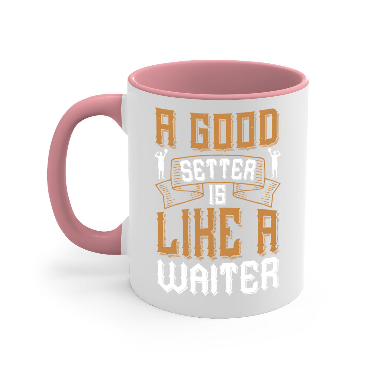 A stylish two-tone ceramic mug with a colored handle and glossy finish, perfect for coffee and tea lovers.