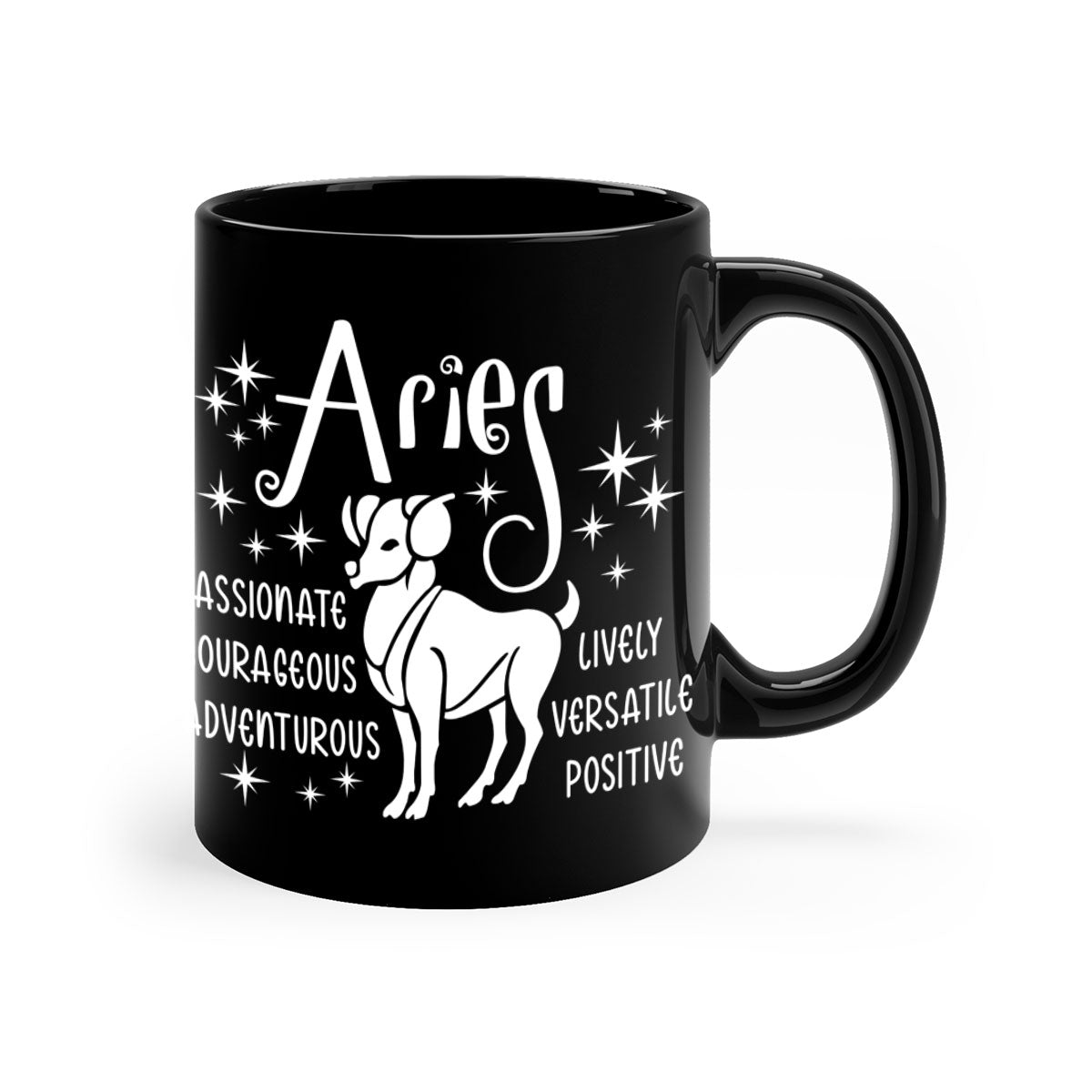 Aries 99# Mug featuring a two-tone design with a colored handle and interior, available in five colors, showcasing a glossy finish.