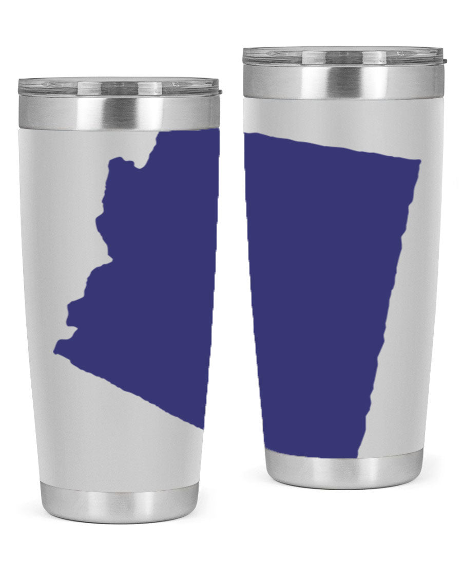 Arizona 48# Tumbler featuring a double wall vacuum design, copper lining, and a drink-thru lid, perfect for hot and cold beverages.