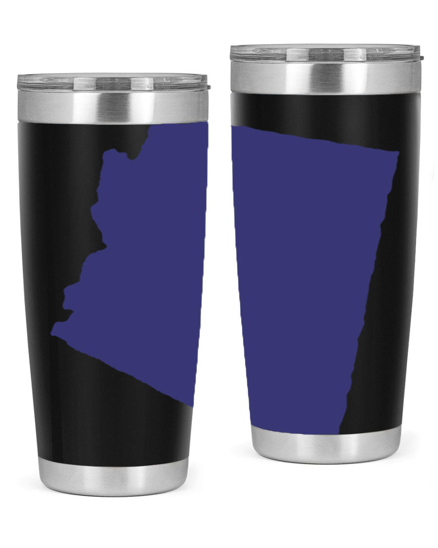 Arizona 48# Tumbler featuring a double wall vacuum design, copper lining, and a drink-thru lid, perfect for hot and cold beverages.