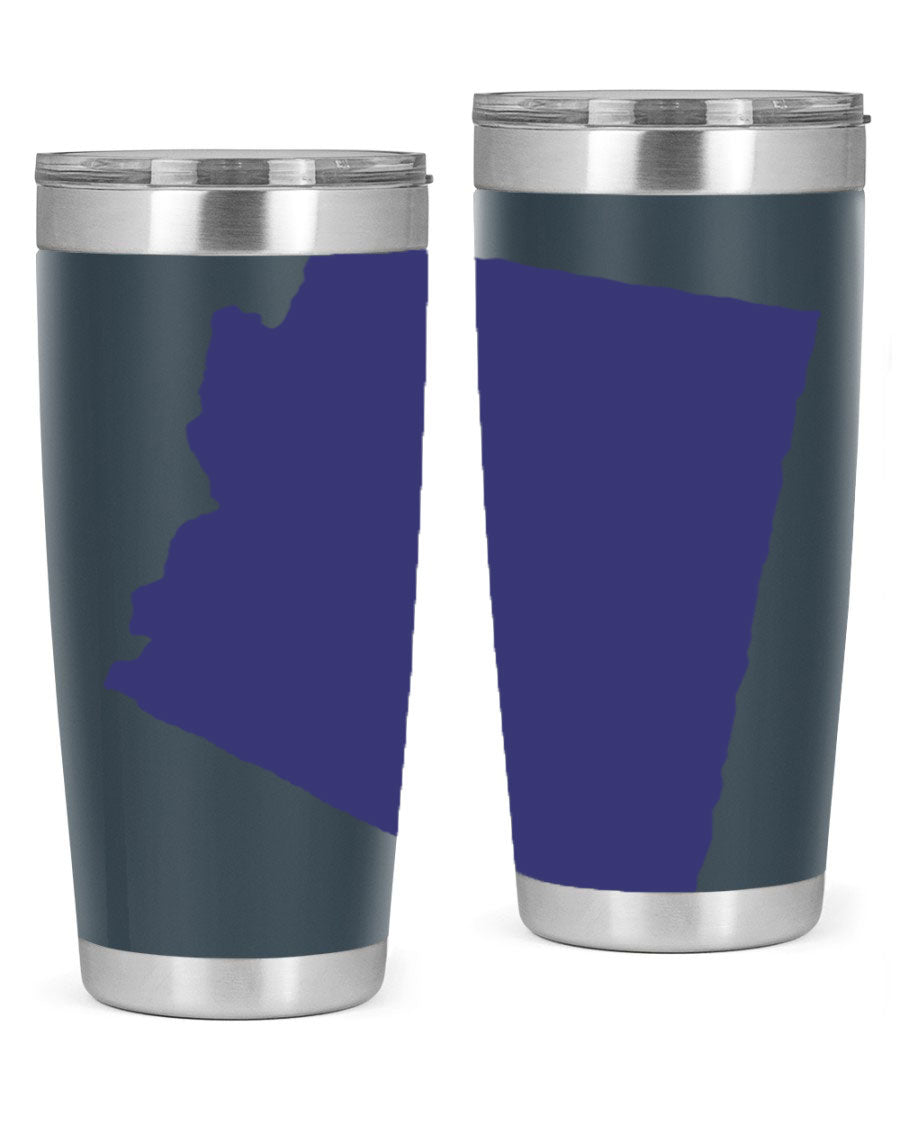 Arizona 48# Tumbler featuring a double wall vacuum design, copper lining, and a drink-thru lid, perfect for hot and cold beverages.