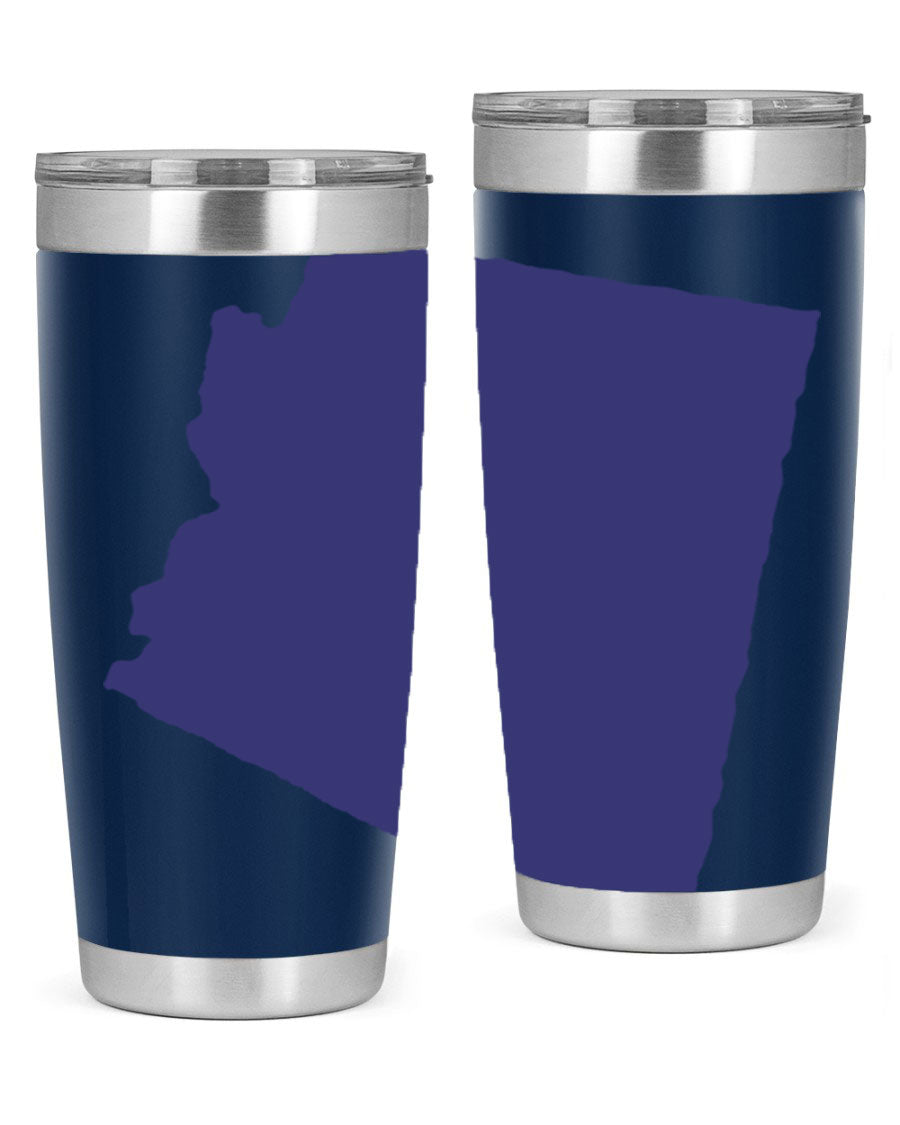 Arizona 48# Tumbler featuring a double wall vacuum design, copper lining, and a drink-thru lid, perfect for hot and cold beverages.