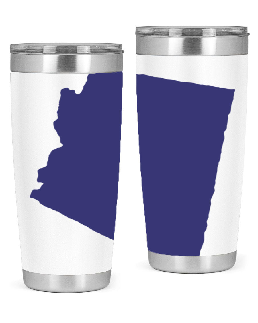 Arizona 48# Tumbler featuring a double wall vacuum design, copper lining, and a drink-thru lid, perfect for hot and cold beverages.