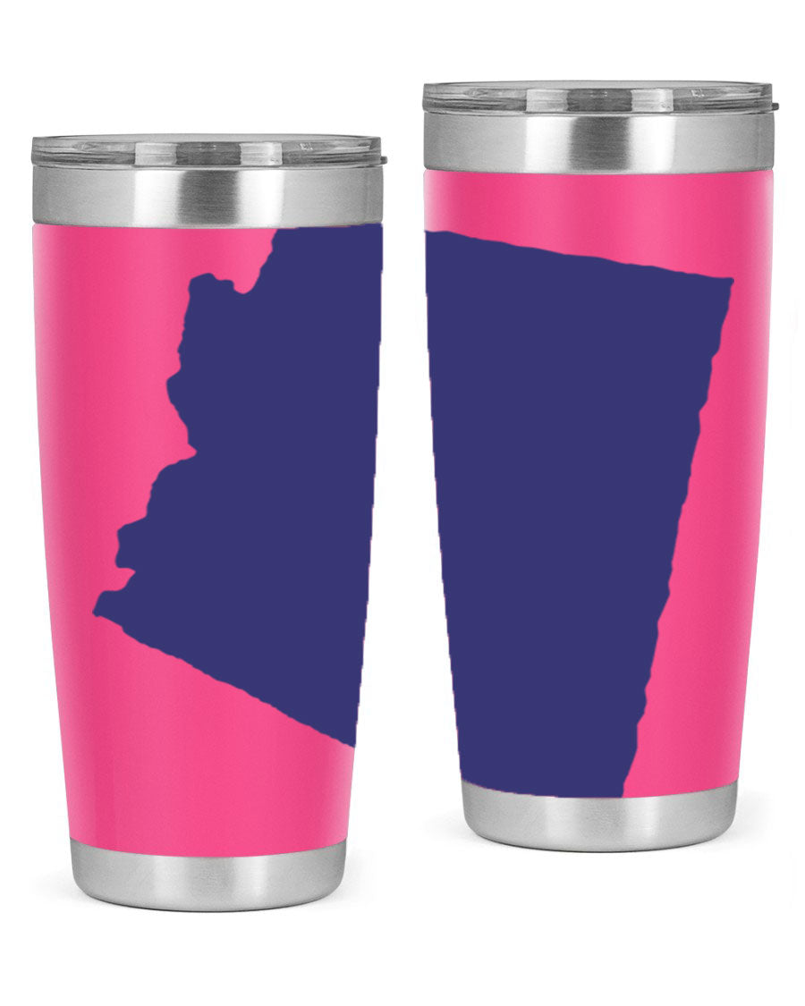 Arizona 48# Tumbler featuring a double wall vacuum design, copper lining, and a drink-thru lid, perfect for hot and cold beverages.