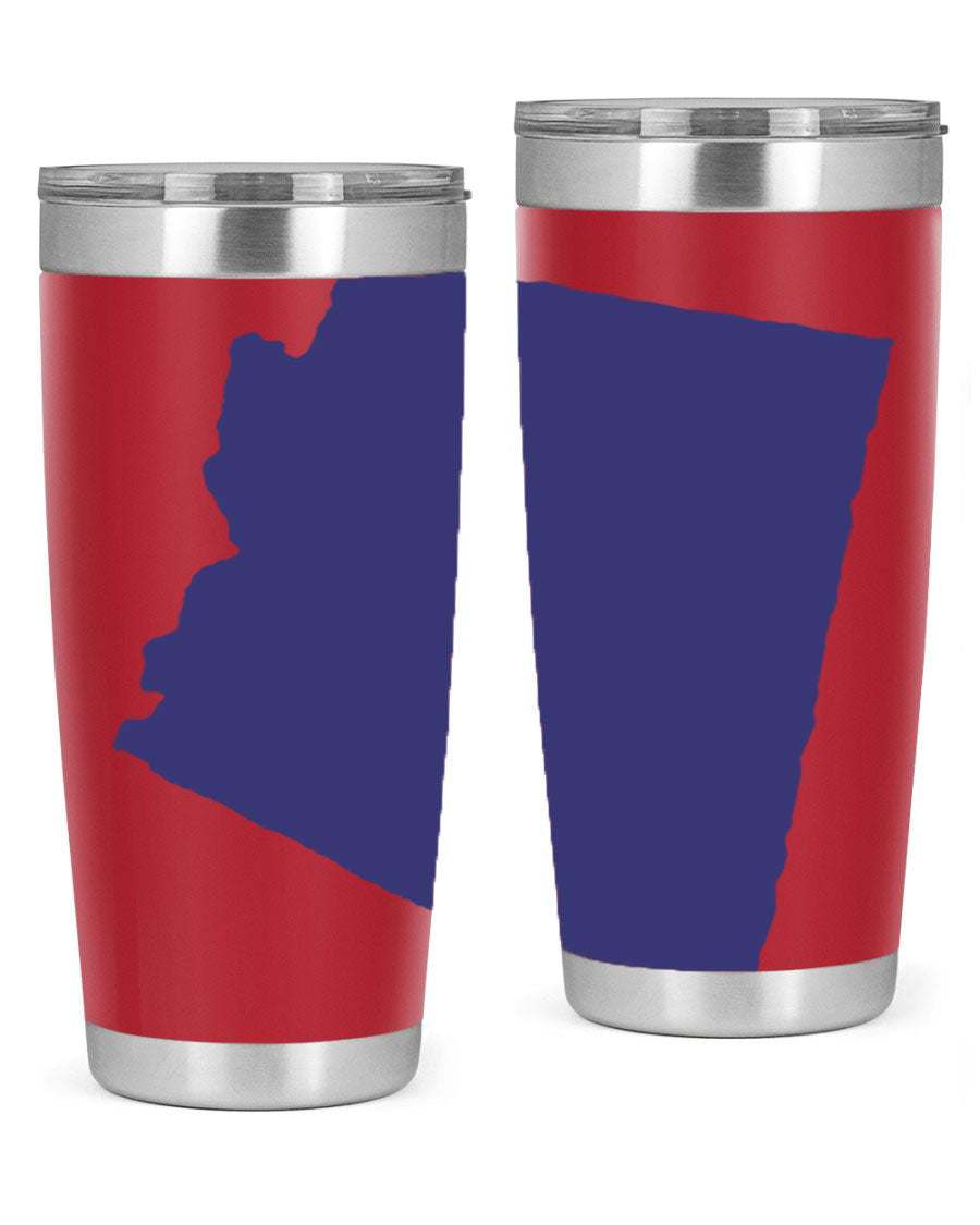 Arizona 48# Tumbler featuring a double wall vacuum design, copper lining, and a drink-thru lid, perfect for hot and cold beverages.