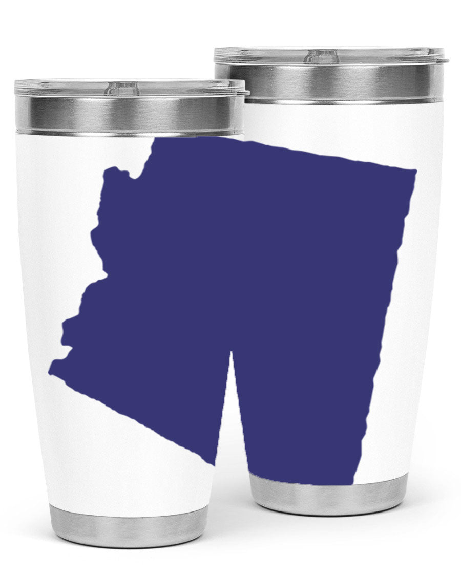 Arizona 48# Tumbler featuring a double wall vacuum design, copper lining, and a drink-thru lid, perfect for hot and cold beverages.