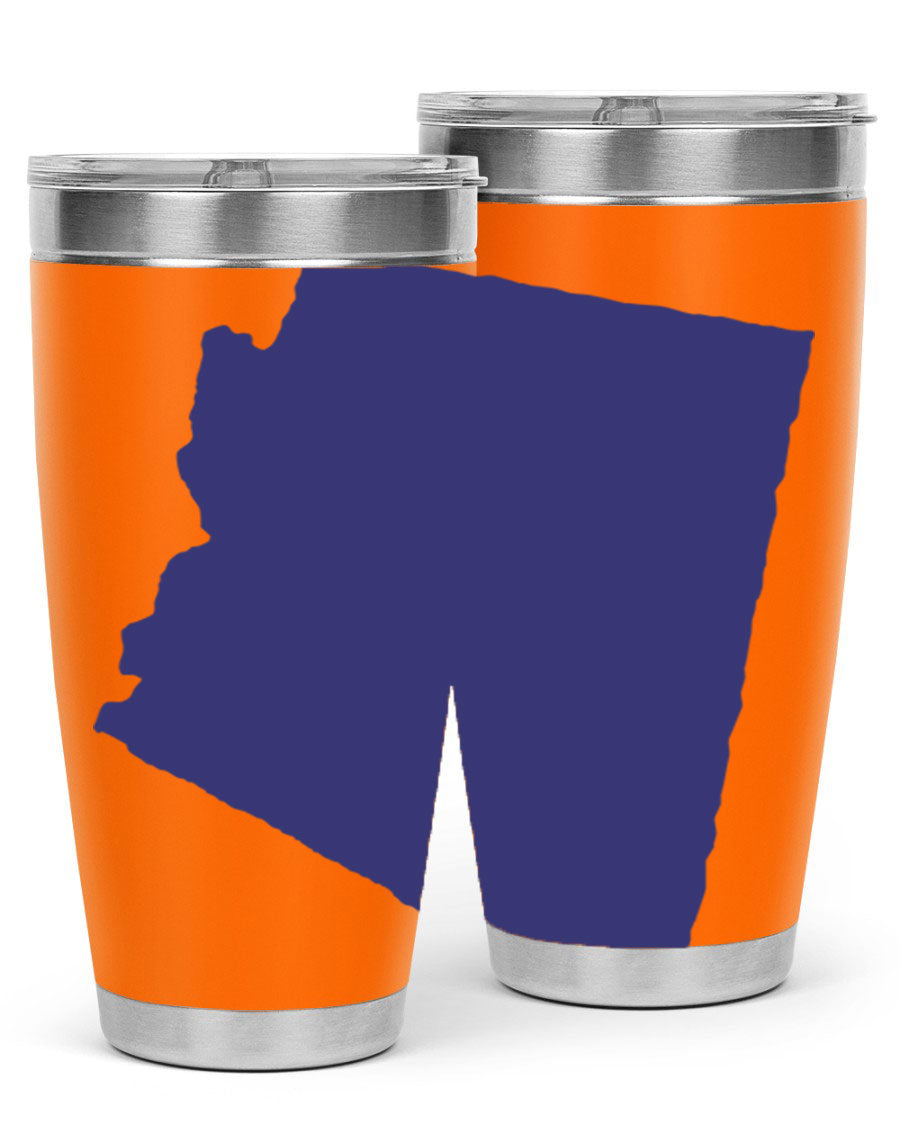 Arizona 48# Tumbler featuring a double wall vacuum design, copper lining, and a drink-thru lid, perfect for hot and cold beverages.