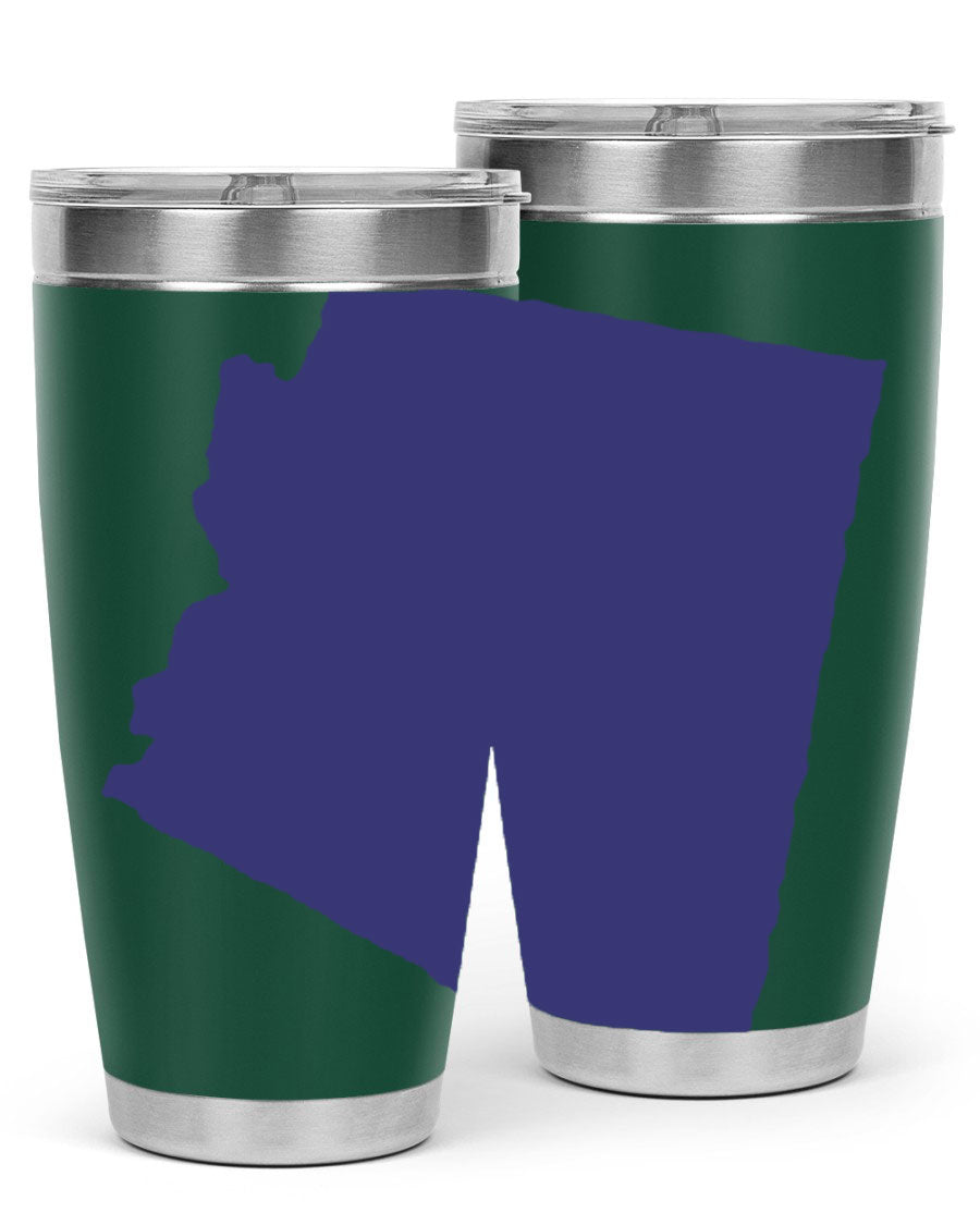 Arizona 48# Tumbler featuring a double wall vacuum design, copper lining, and a drink-thru lid, perfect for hot and cold beverages.