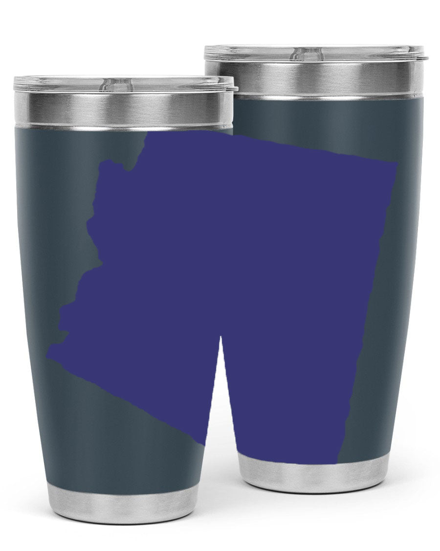 Arizona 48# Tumbler featuring a double wall vacuum design, copper lining, and a drink-thru lid, perfect for hot and cold beverages.