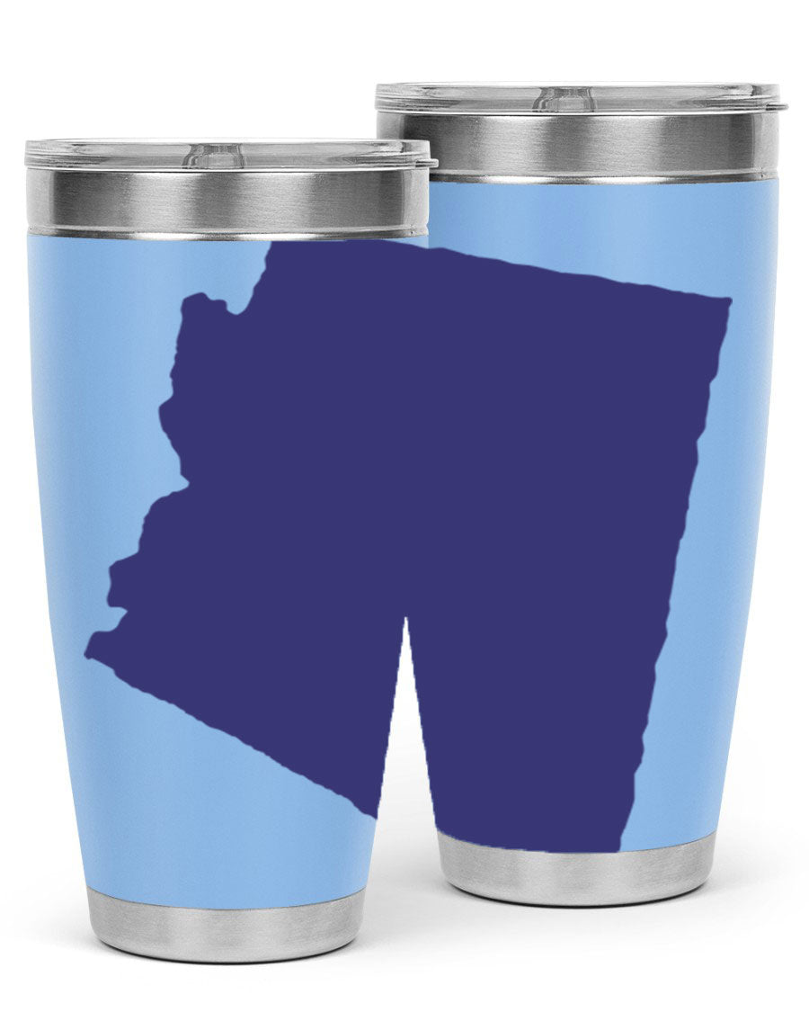 Arizona 48# Tumbler featuring a double wall vacuum design, copper lining, and a drink-thru lid, perfect for hot and cold beverages.