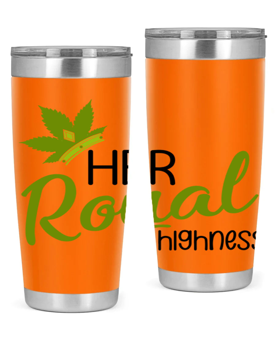 Artboard 14# marijuana tumbler, 20oz stainless steel with vibrant design, perfect for hot and cold beverages.