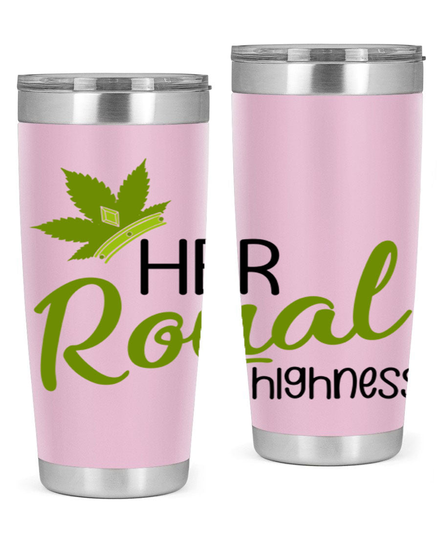 Artboard 14# marijuana tumbler, 20oz stainless steel with vibrant design, perfect for hot and cold beverages.