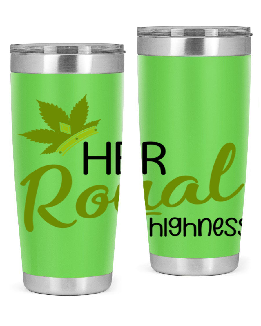 Artboard 14# marijuana tumbler, 20oz stainless steel with vibrant design, perfect for hot and cold beverages.