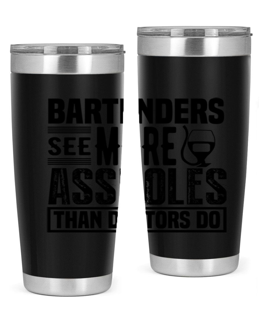 Bartenders see more Style 5# 20oz tumbler in stainless steel with copper lining, featuring a drink-thru lid, ideal for hot and cold beverages.