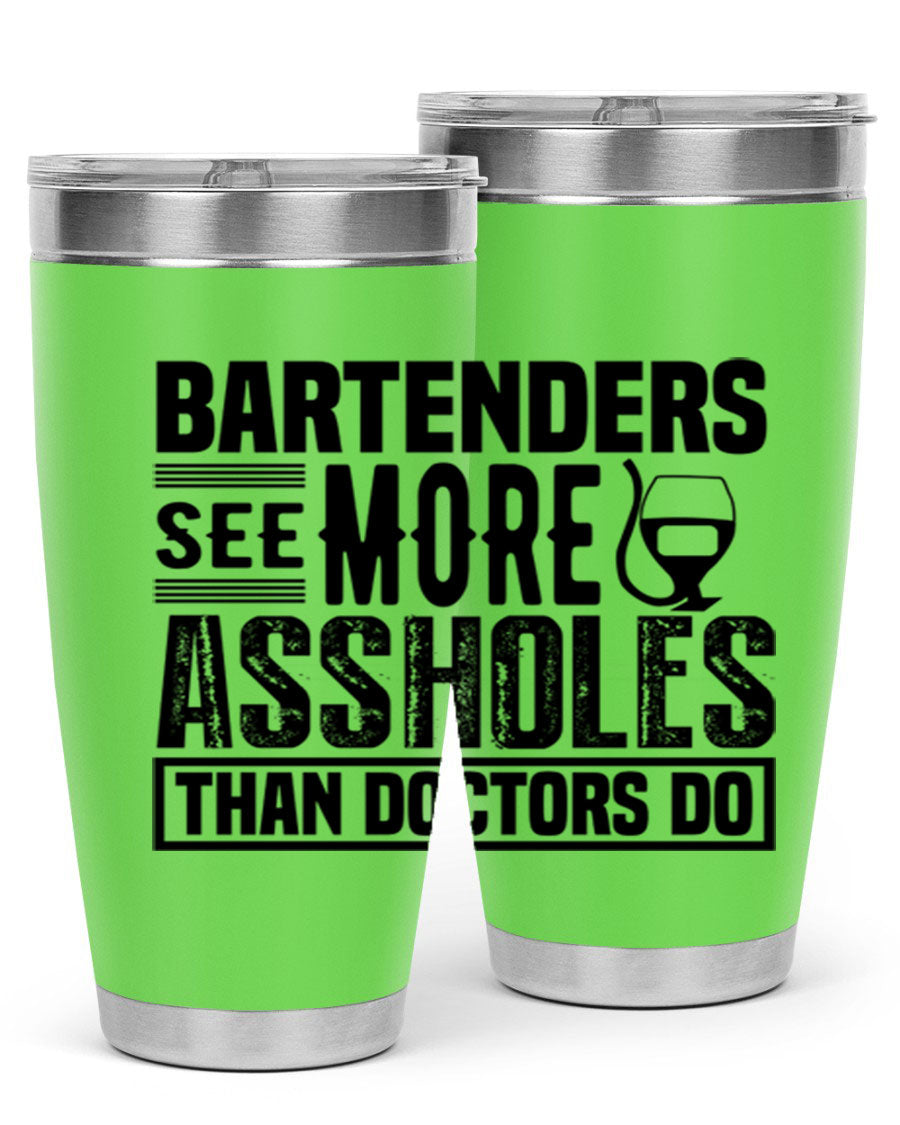 Bartenders see more Style 5# 20oz tumbler in stainless steel with copper lining, featuring a drink-thru lid, ideal for hot and cold beverages.