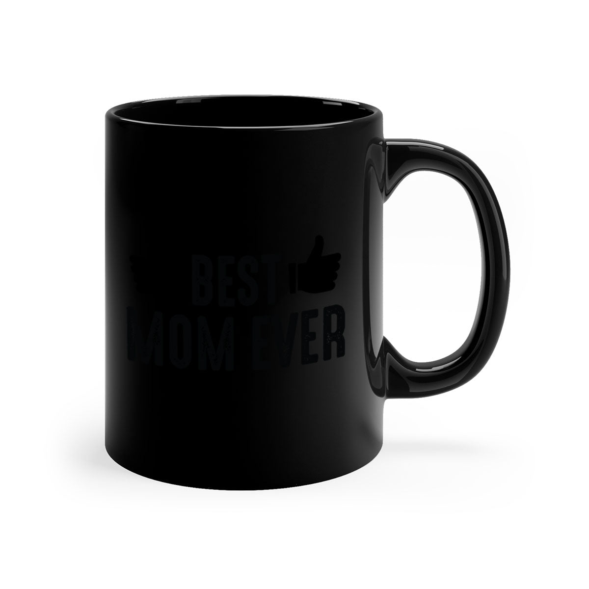 Best Mom Ever 208# Mug with colorful handle and glossy finish, available in multiple colors and sizes.